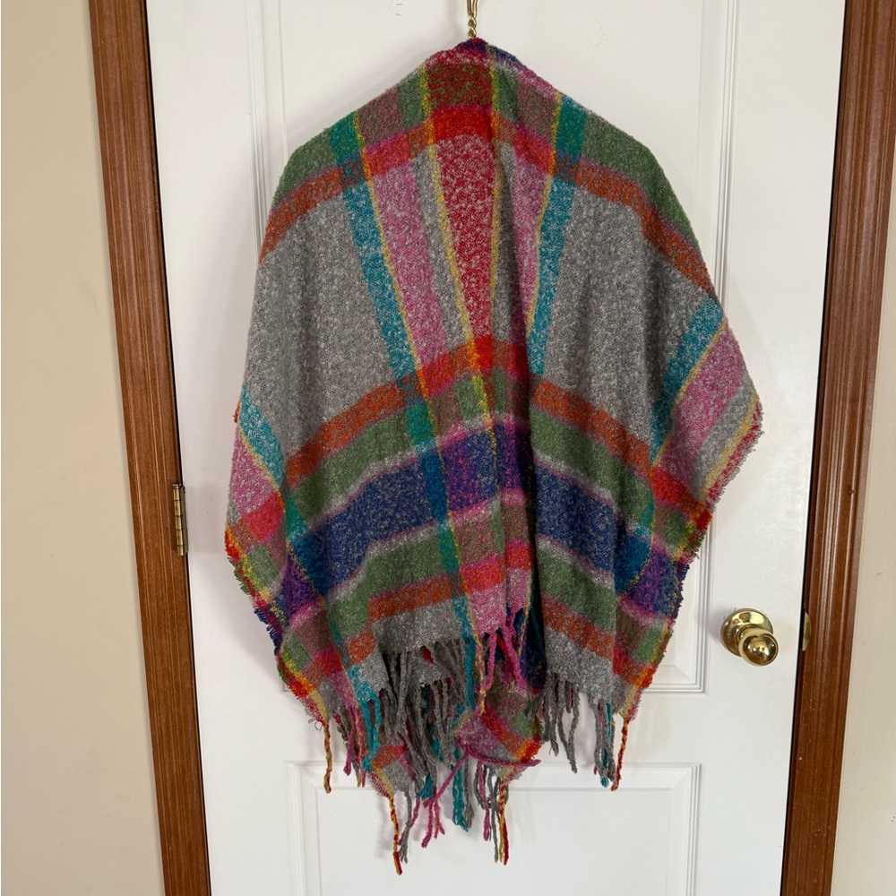 Echo Multicolor Textured Shawl - image 6